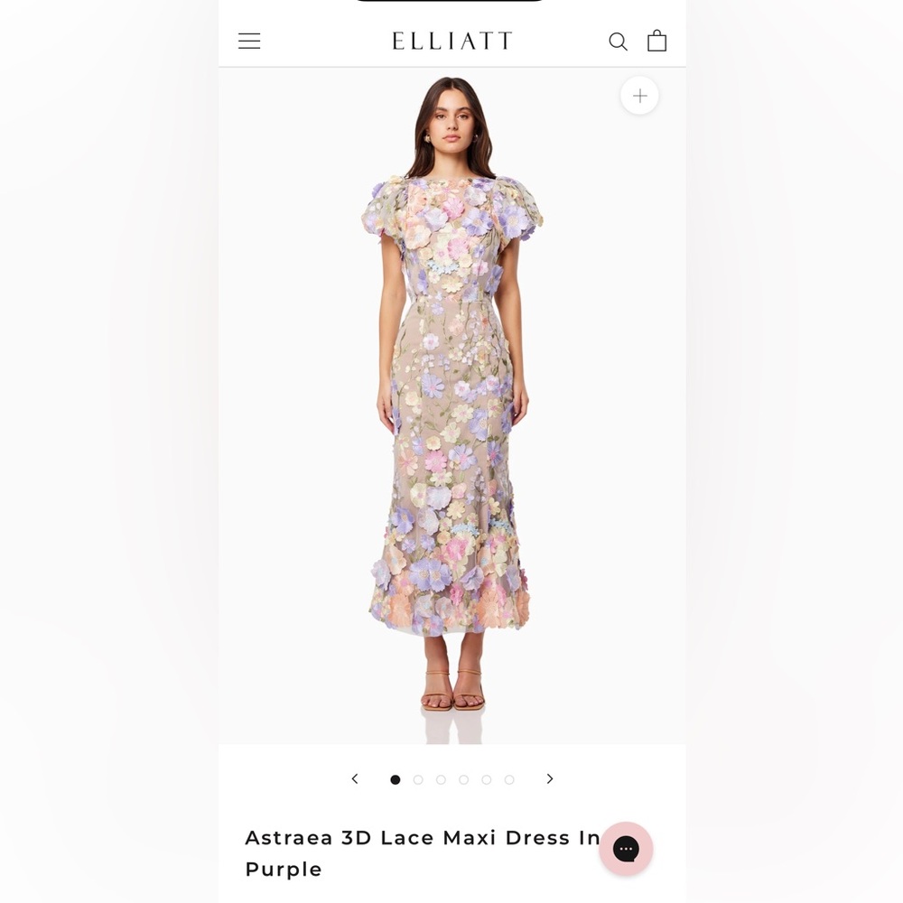 Floral Embroidered Maxi Dress